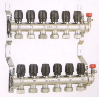 呂豐分(fēn)水器管件_LF3373-30JX1＂G型鍛壓手動溫控分(fēn)水器（間距4.5）