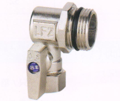 呂豐球閥_LF261末端單路分(fēn)水器（左堵頭）