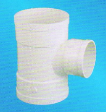宏嶽PVC_U排水管材管件__異徑三通