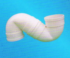 宏嶽PVC_U排水管材管件__無口S彎