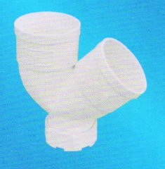 宏嶽PVC_U排水管件__雙承存水彎（帶檢查口）