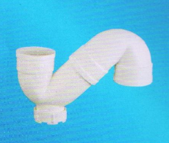  宏嶽PVC_U排水管件__S型存水彎（帶檢查口）