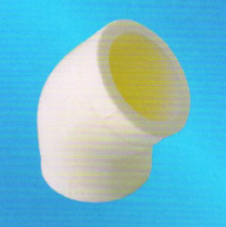 宏嶽PP-R管材管件(白色、灰色、綠色)__45°彎頭