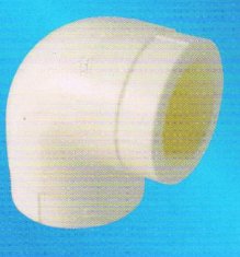 宏嶽PP-R管材管件(白色、灰色、綠色)__90°彎頭