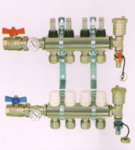 宏嶽分(fēn)集水器系列_直視可(kě)視流量分(fēn)集水器